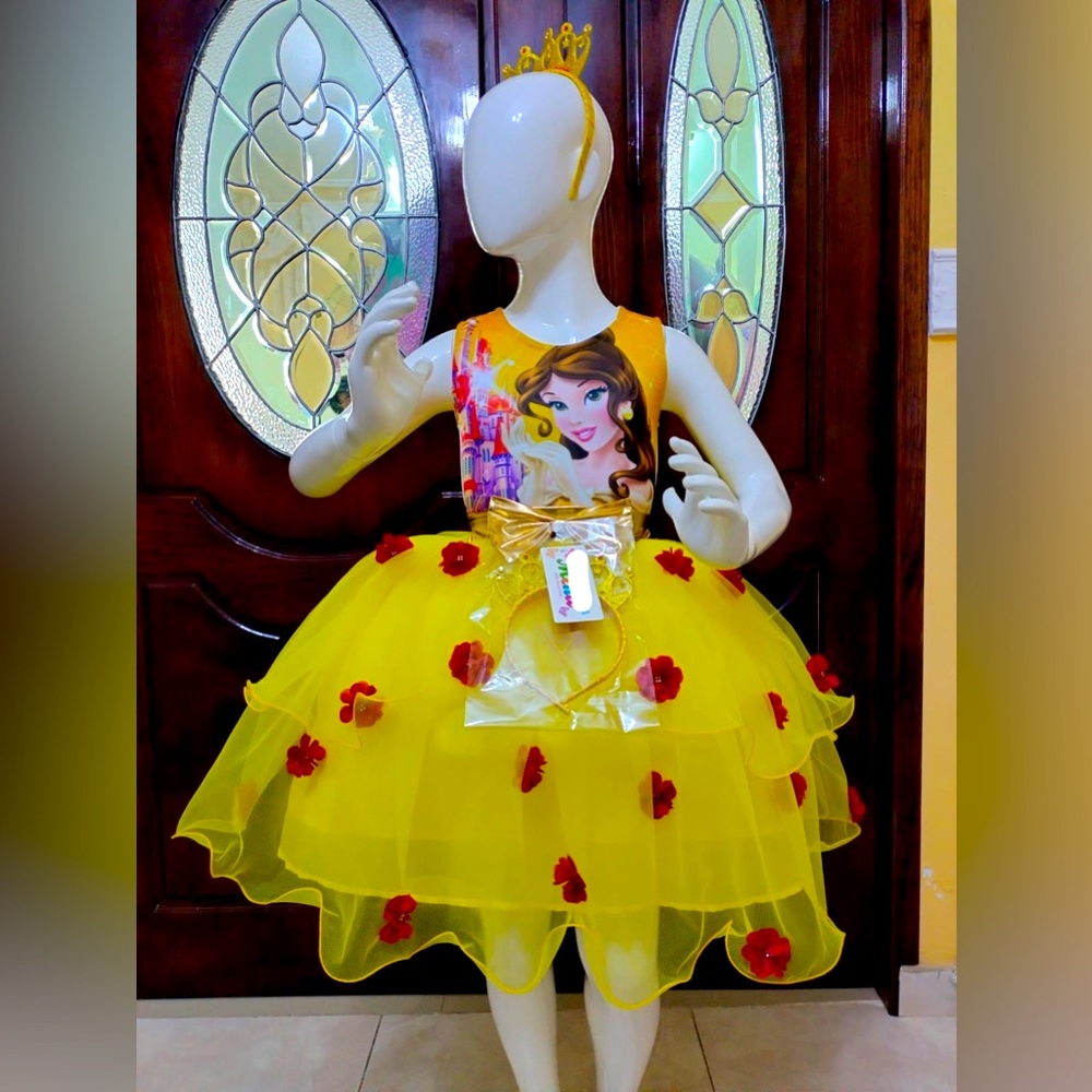 Beauty & the beast girl dress